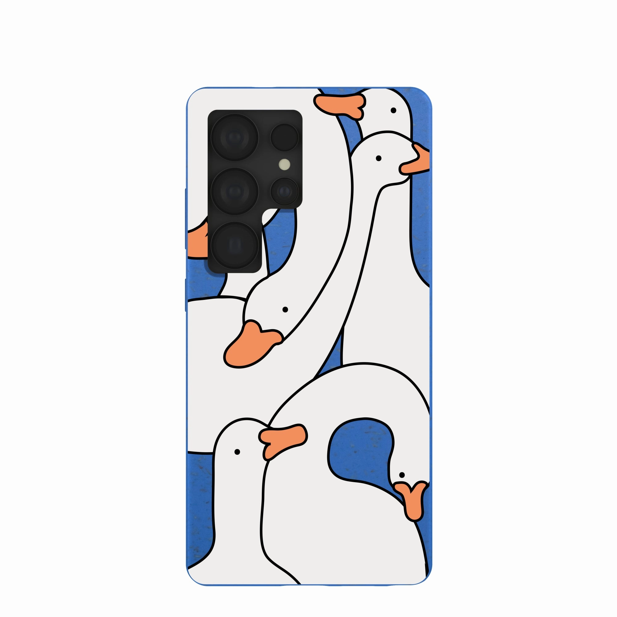 Soft Edge Detail Electric Blue Silly Goose Samsung Galaxy S25 Ultra Case
