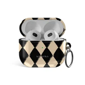 Diamond Chess AirPods Case Creative Travel Bag dust resistant earphone case