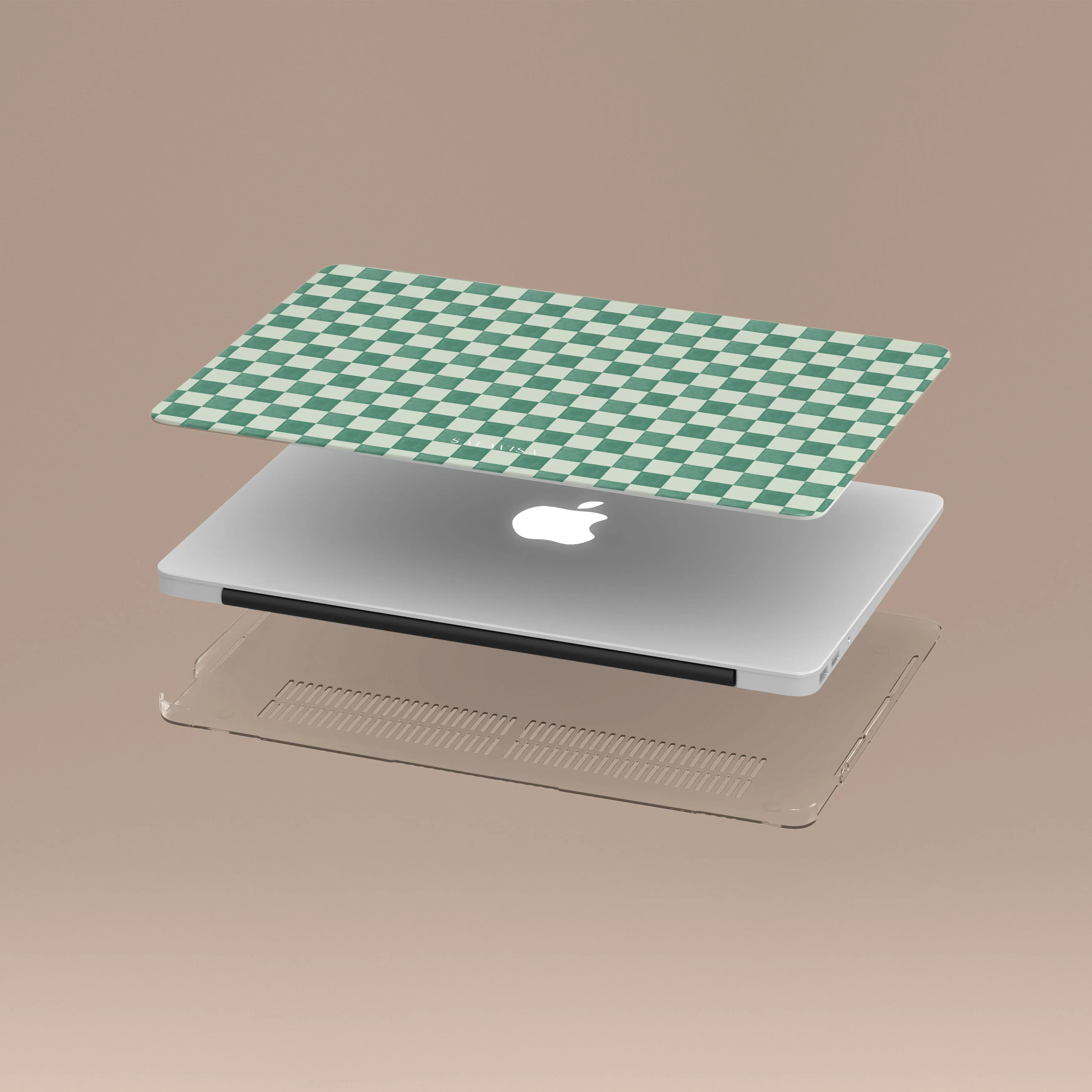 Fashion Touch Stylish Edge Mint Serenity MacBook Case