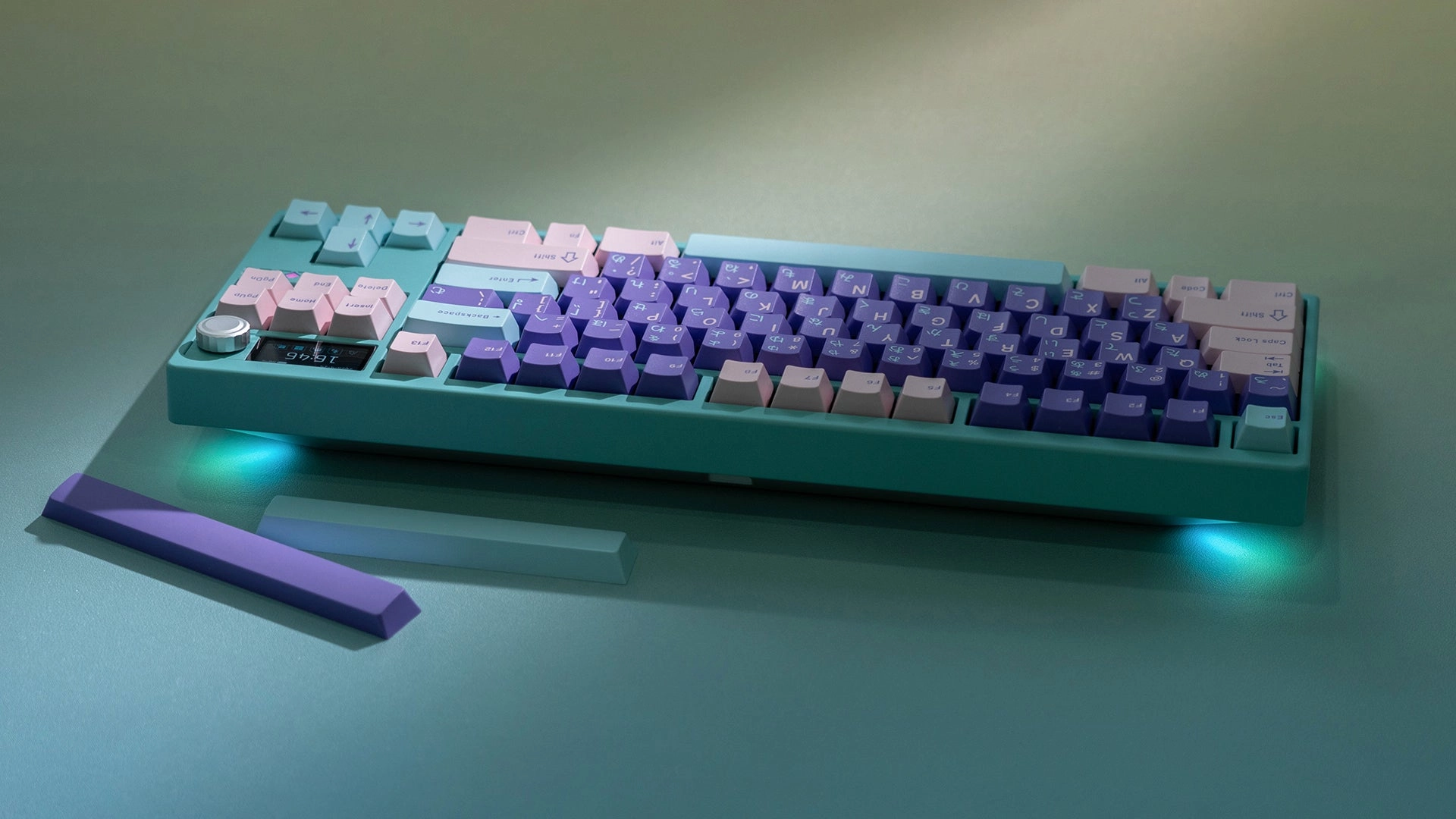Classic Smooth Texture Elegant Lightweight Look [Pre-Order] ZOOM TKL DYNA Aquamarine