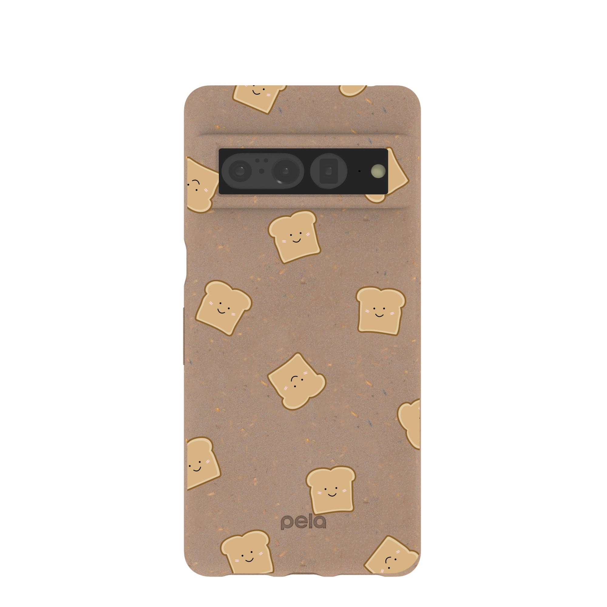 Chocolate Brown Mini Toast Google Pixel 7 Pro Case Classic Grip Handheld device
