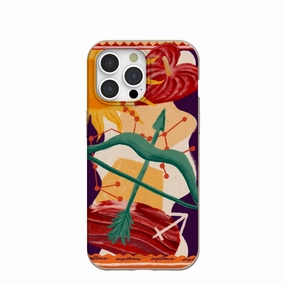 Seashell Sagittarius Archer iPhone 15 Pro Max Case Protective Design Texture Elegant Pattern