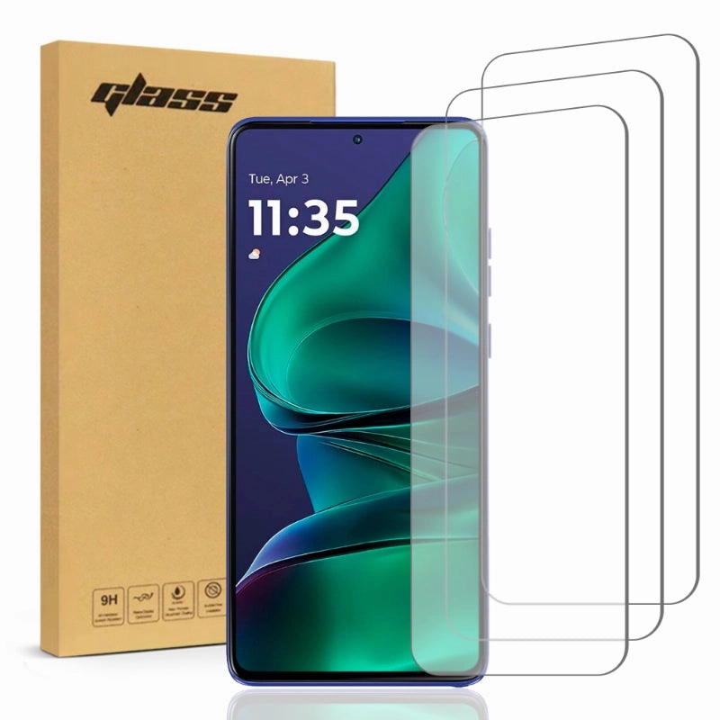 Motorola Moto G Stylus 5G (2025) Tempered Glass Screen Protector 3 Per Pack Classic Frame Stylish Shape