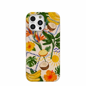 Seashell Tropics iPhone 16 Pro Max Case Flexible Shell Minimal Grip