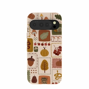 Clear View Seashell Autumn Patch Google Pixel 10/10 Pro Case