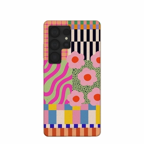 Seashell Abstract Cake Samsung Galaxy S25 Ultra Case Premium Edge Design Polished Style