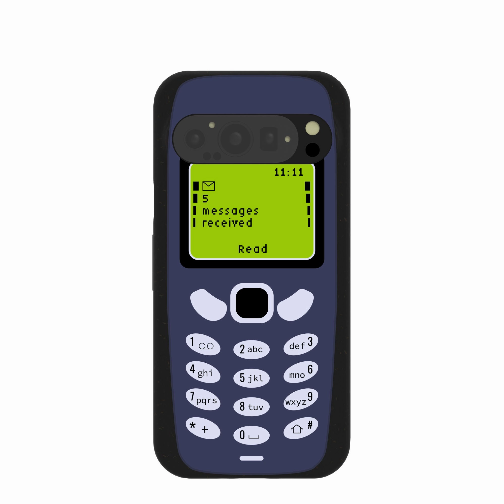 Black Mobile Google Pixel 9/9 Pro Case Durable structure