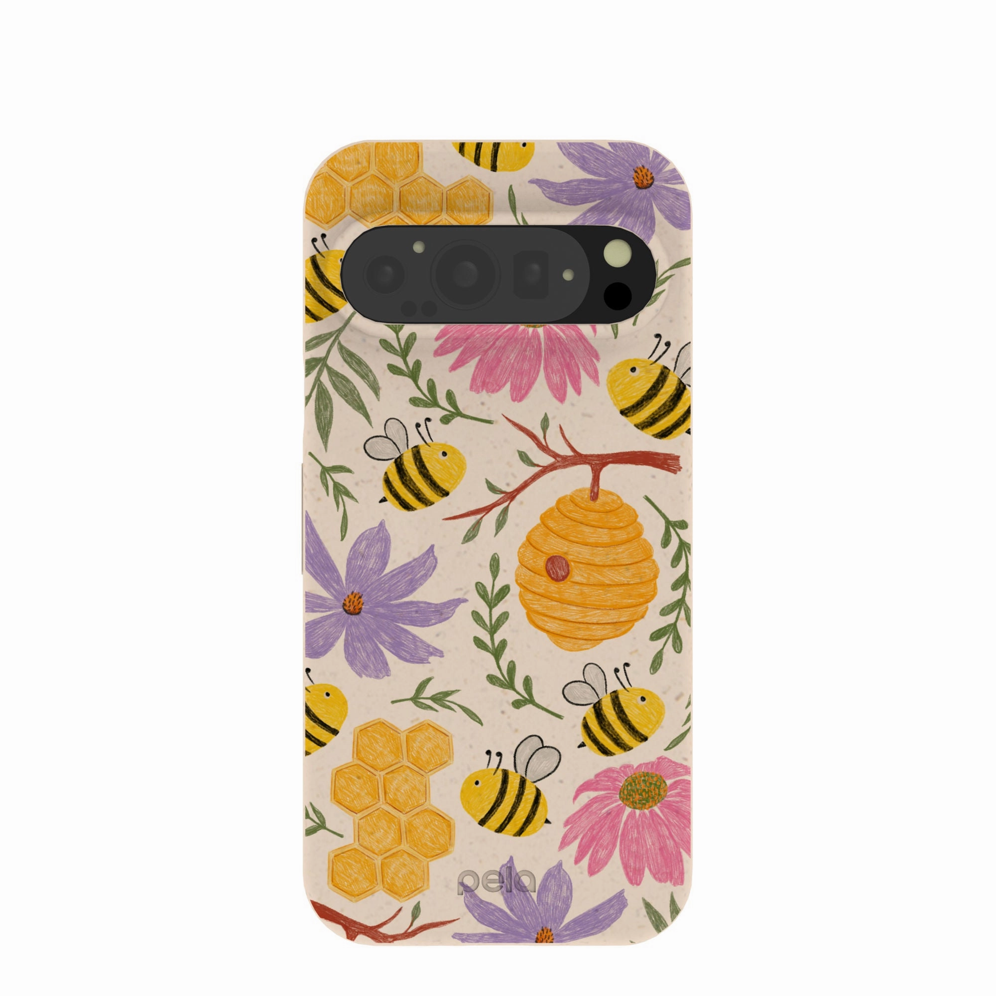 Seashell Bee Life Google Pixel 9/9 Pro Case Rugged Design