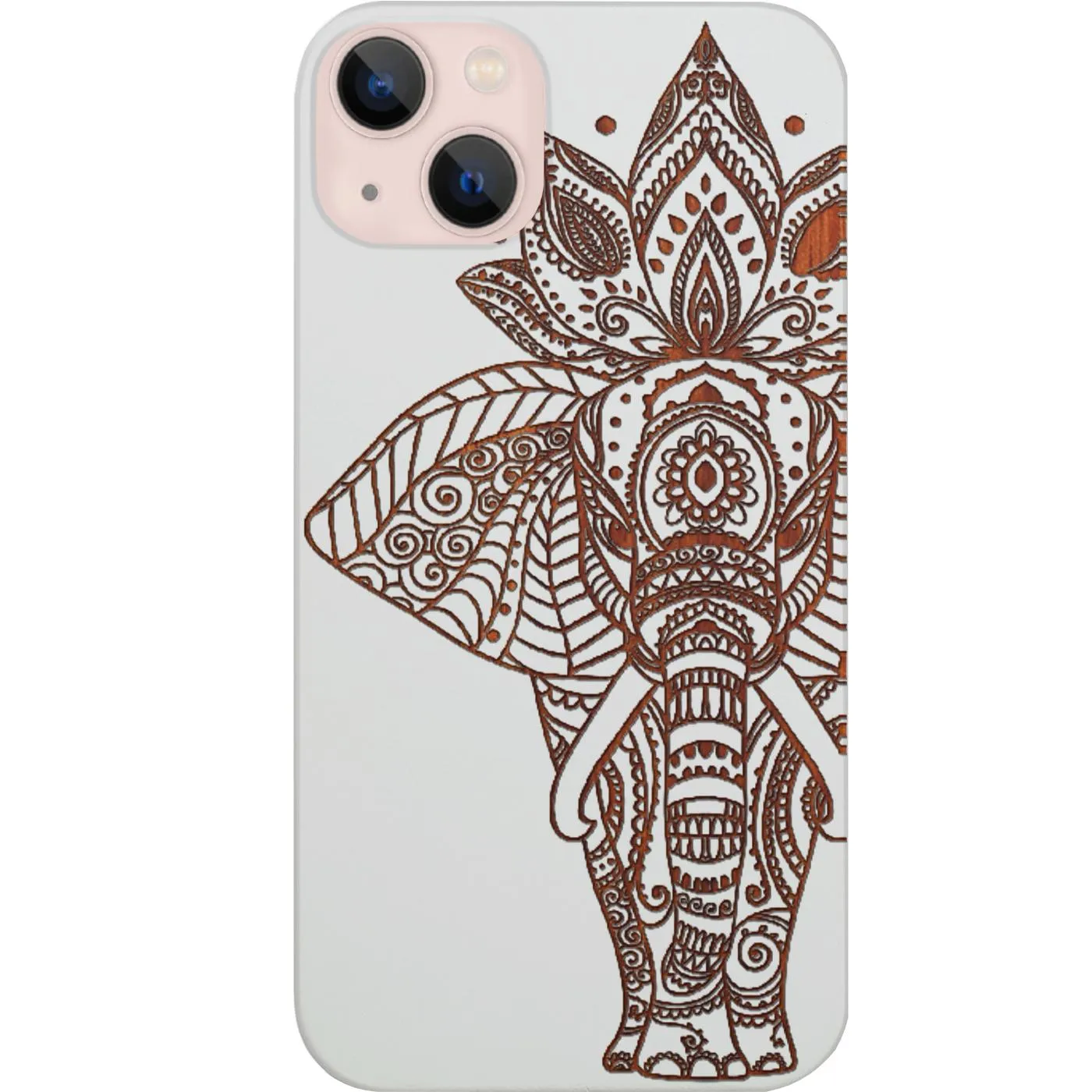 Elephant 1 - Engraved  Phone Case High gloss