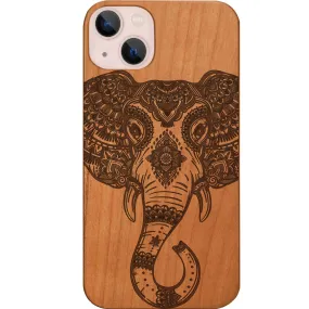 Ultra Slim Elephant Head 1 - Engraved  Phone Case