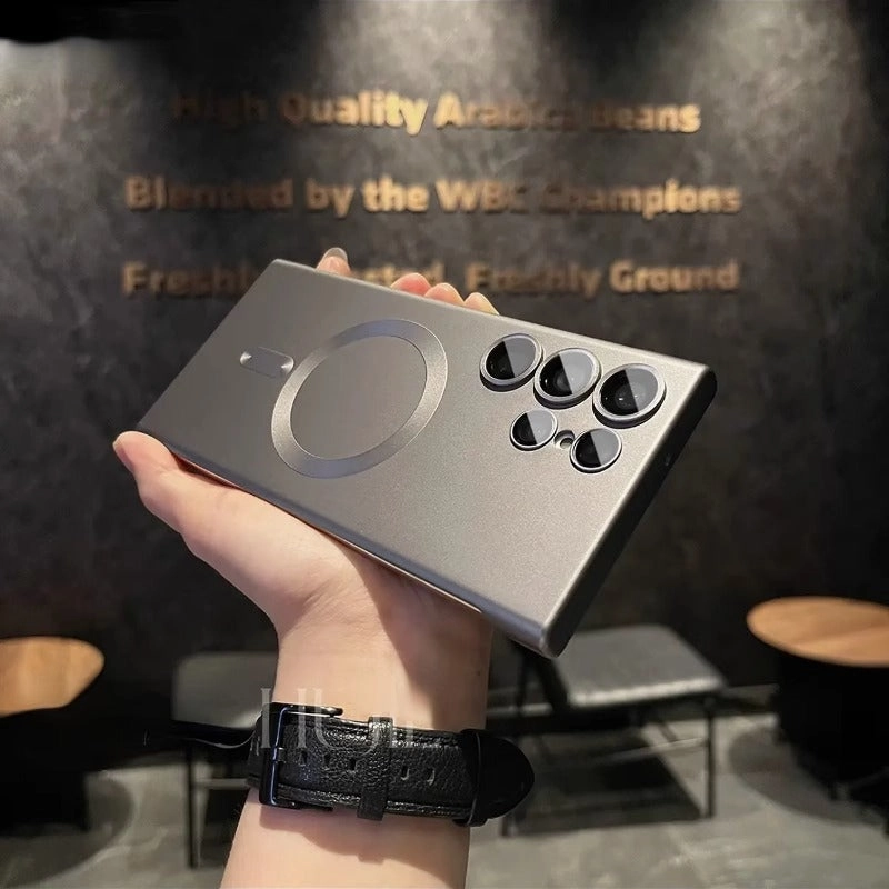 Elevate Slim Matte Borderless MagSafe Case - Samsung Soft Frame Minimal Surface