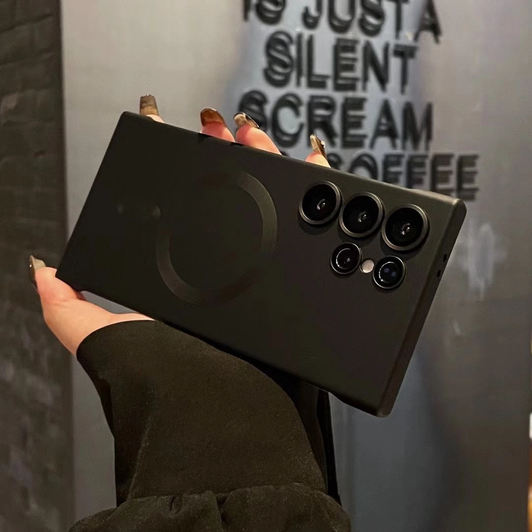 Durable Texture Build Durable Frame Elevate Slim Matte Borderless MagSafe Case - Samsung