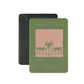 Protective Armor Green Sunday Club iPad Case
