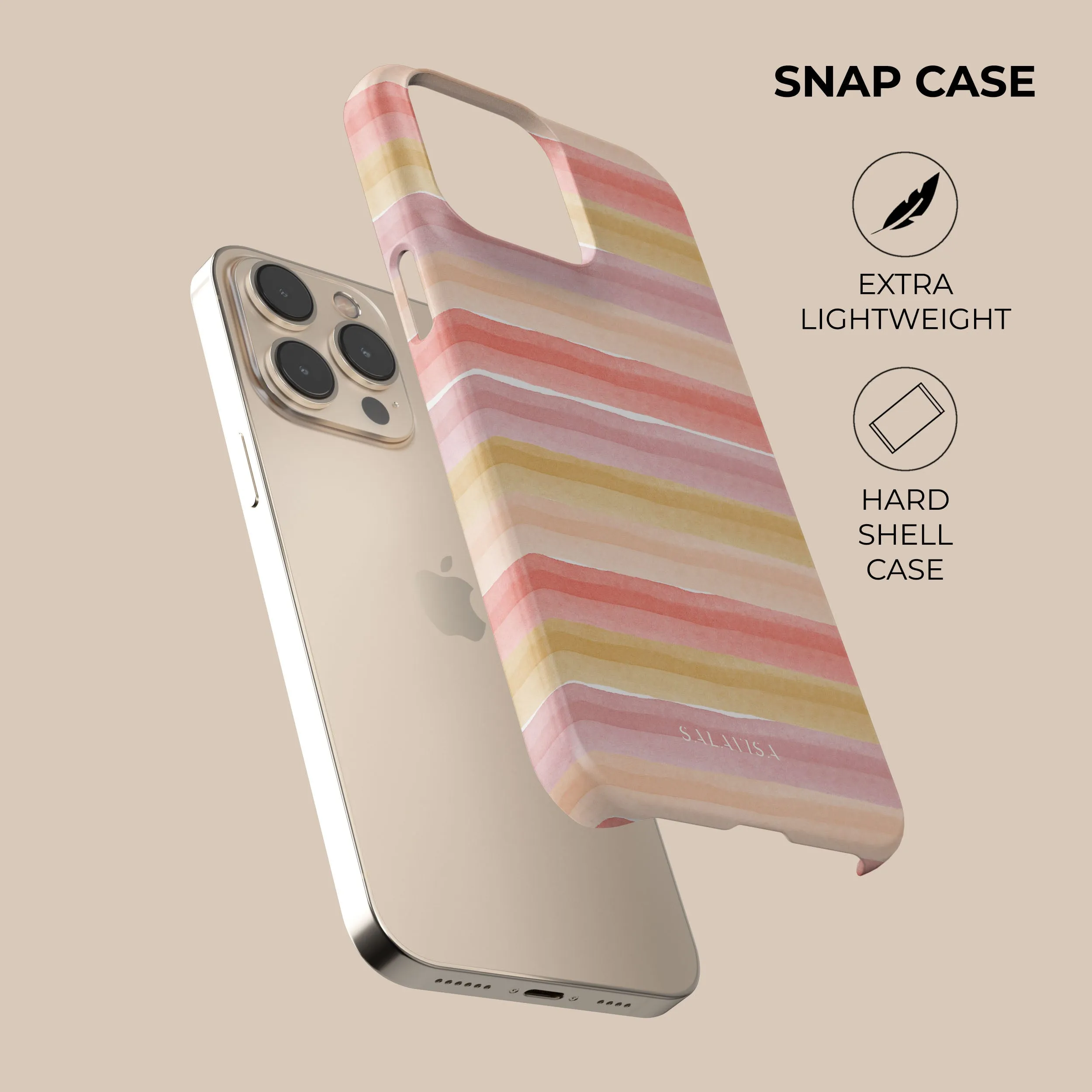 Compact Texture Warm Hues Phone Case