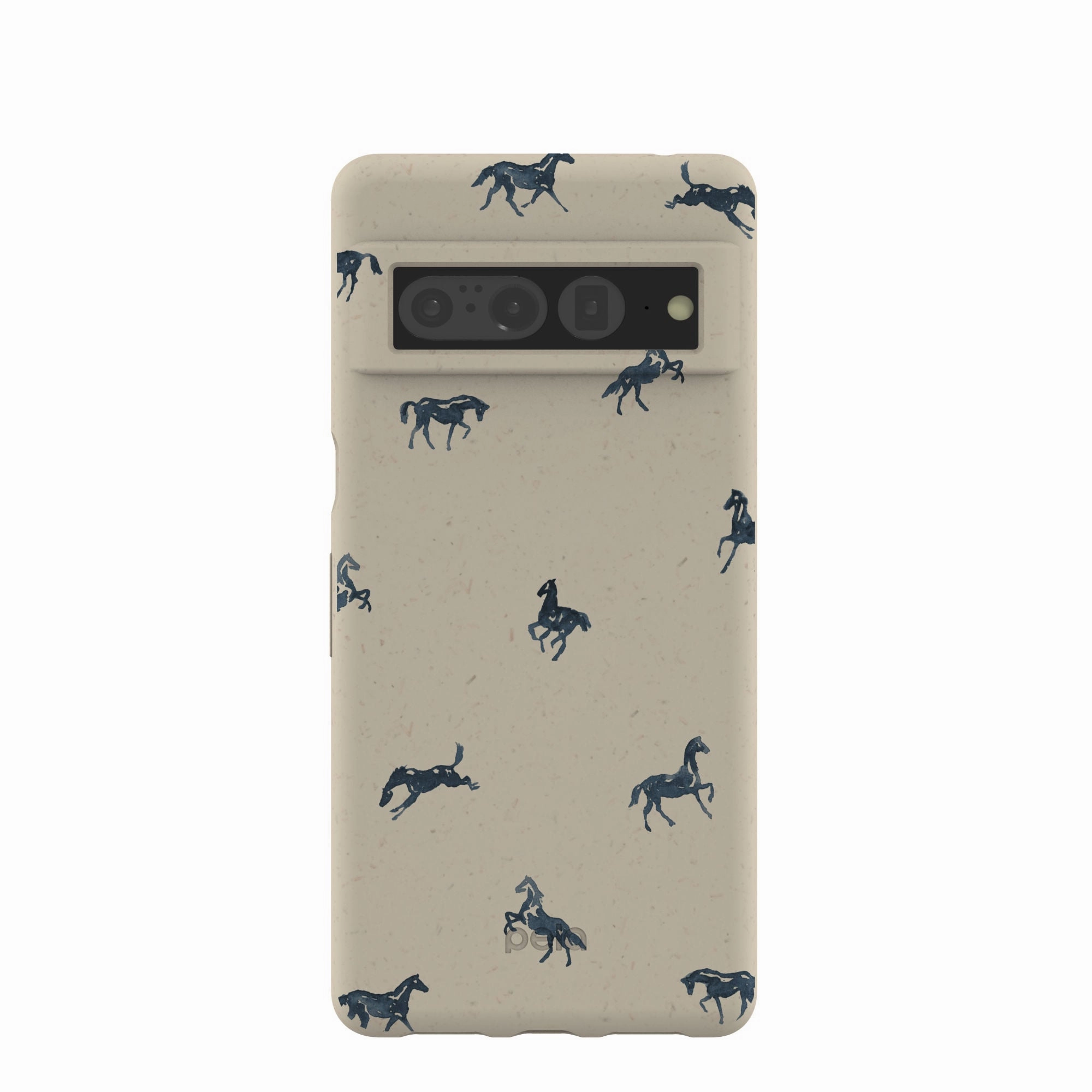 Color Finish Elegant Finish London Fog Mini Horses Google Pixel 7 Pro Case