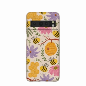 Seashell Bee Life Google Pixel 8 Pro Case Grip Safe Modern Build Texture