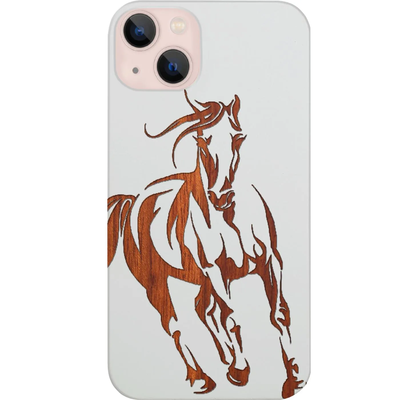 High protection Elegant Accent Horse 1 - Engraved Phone Case