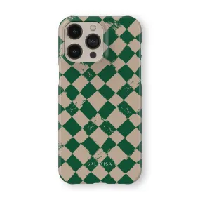 Green Chess Phone Case Glossy surface Clear Finish