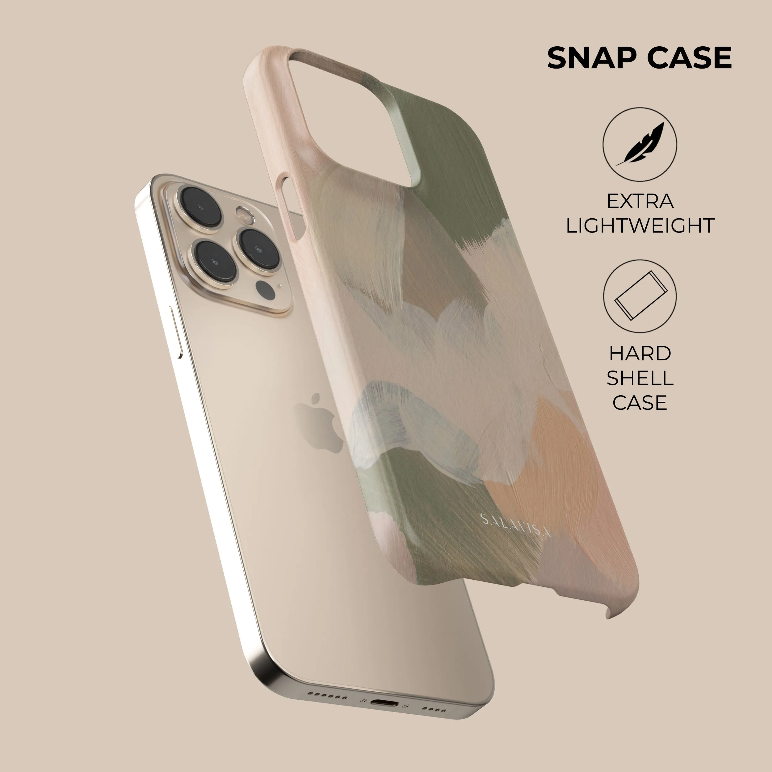 Shock Absorbing Creative Accent Lush Escape Phone Case