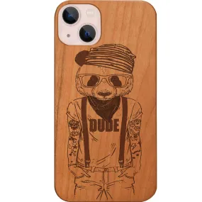 Panda Boy - Engraved Phone Case Comfort Design Layer Polished Layer