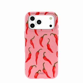 clean design Bubblegum Pink Heatwave iPhone 17 Pro Max Case