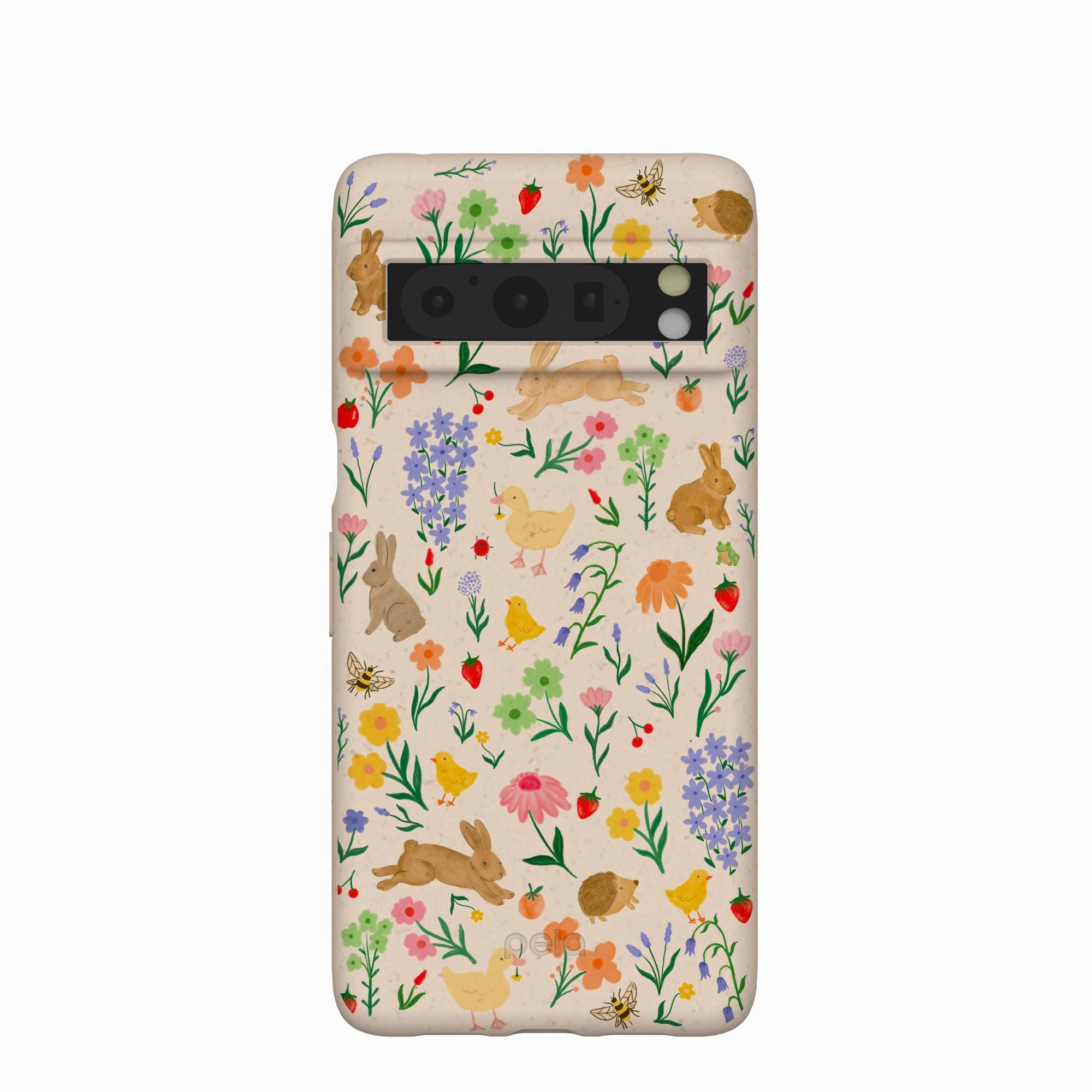 Protective Frame Design Protective Material Seashell Flourish Google Pixel 8 Pro Case