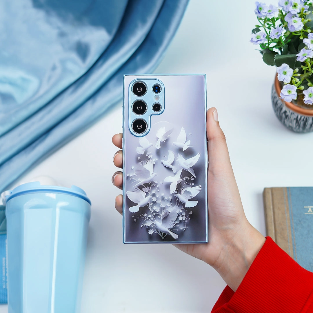 Refined Style Serene Peace Dove Design Case - Samsung