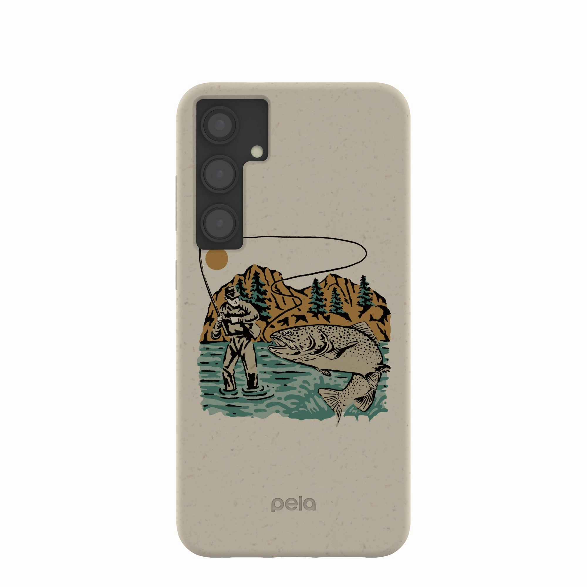 Smooth Protection Universal Design London Fog The Fisherman Samsung Galaxy S24 (Plus) Case