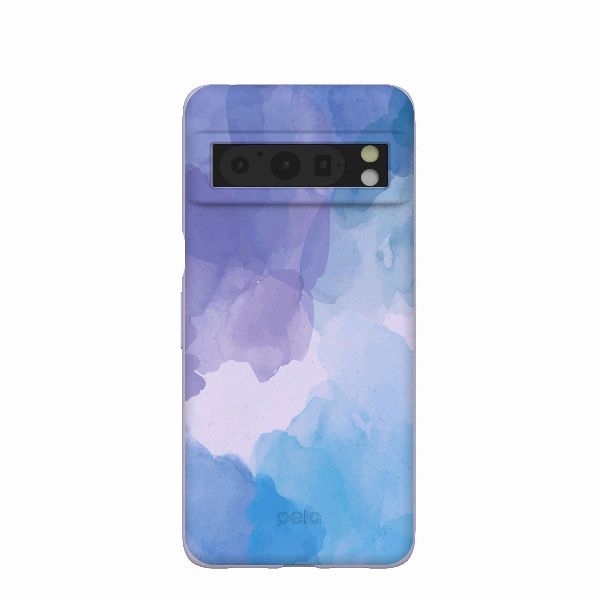 Lavender Blue Reflections Google Pixel 8 Pro Case Crystal Finish Soft Layered Design