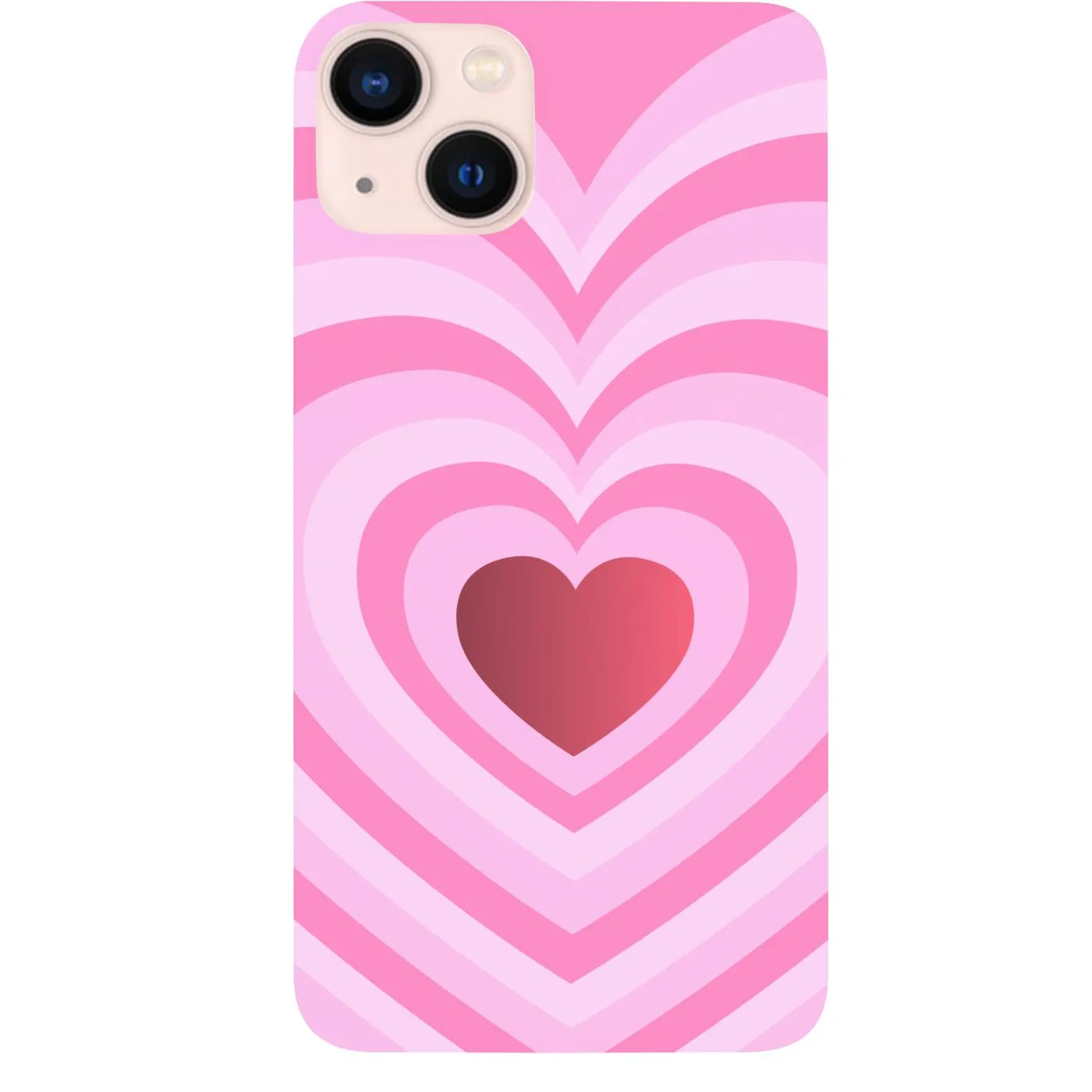 Expanding Heart - UV Color Printed Phone Case Wireless Compatible Premium Edge