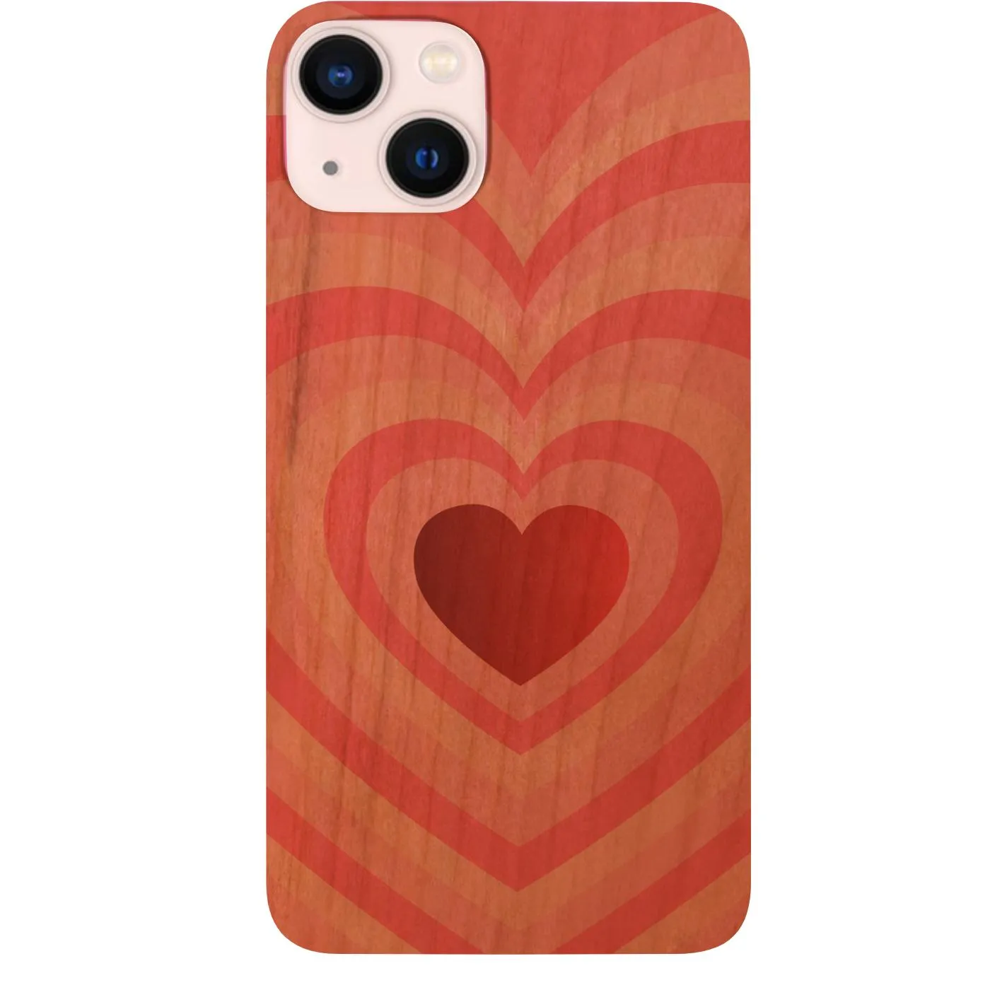 Expanding Heart - UV Color Printed Phone Case Slim Profile Flexible frame