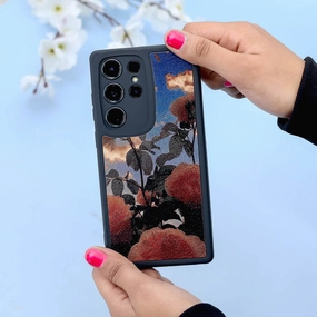 Mystical Floral Pattern Phone Case - Samsung Soft Shape