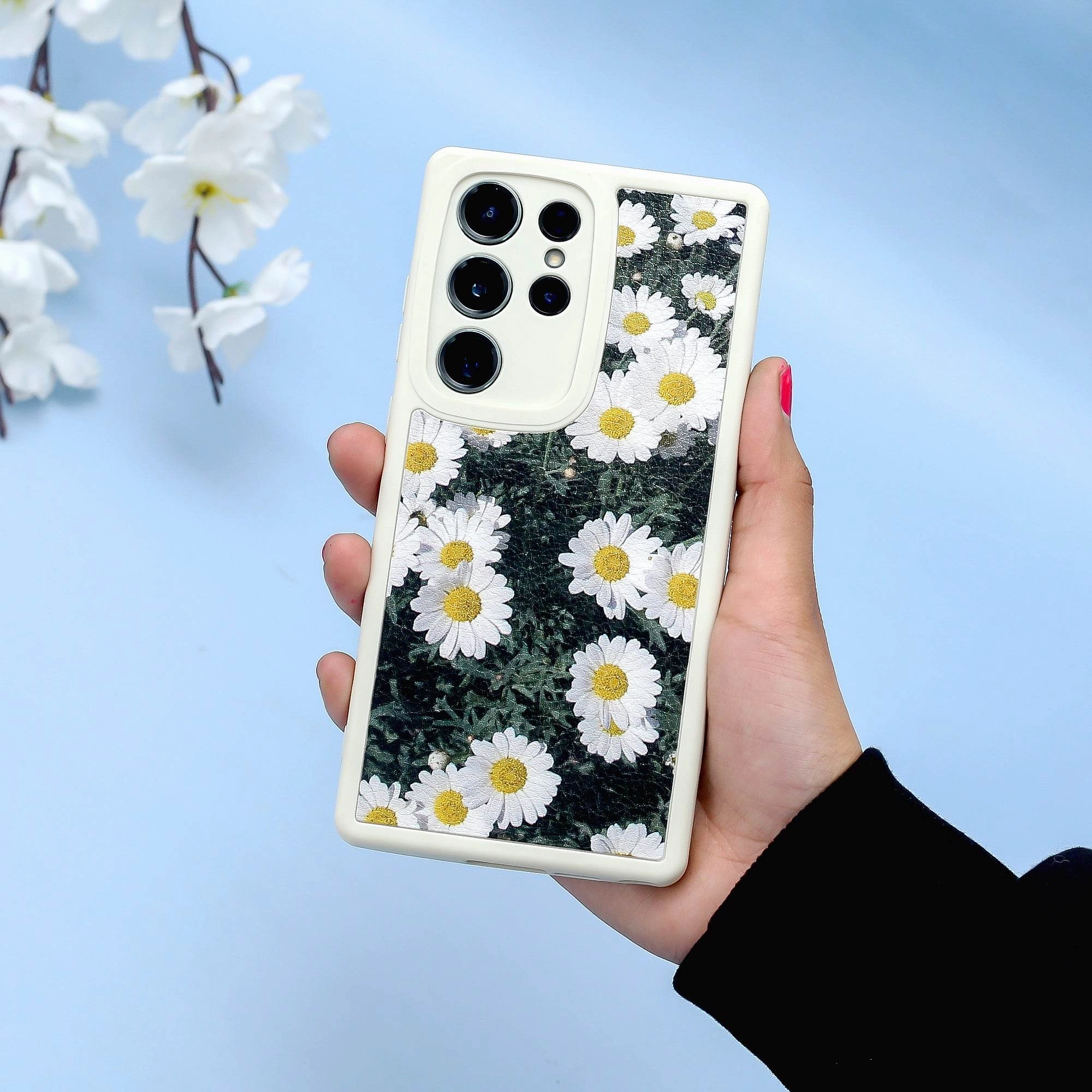 Desk Companion Mystical Floral Pattern Phone Case - Samsung