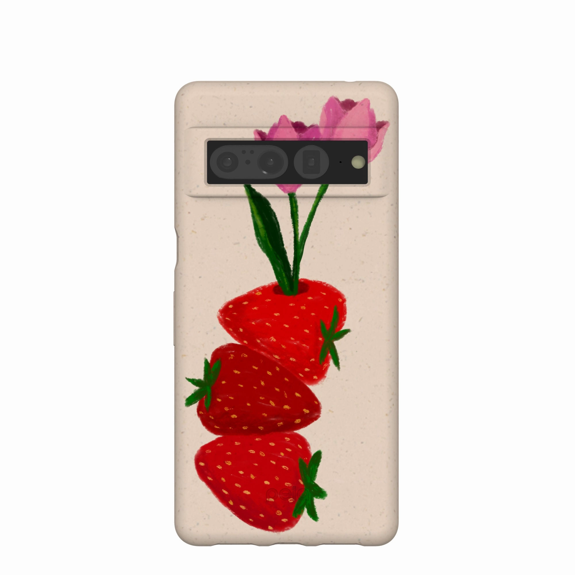 Seashell Berry Bloom Google Pixel 7 Pro Case Comfort Pattern Texture
