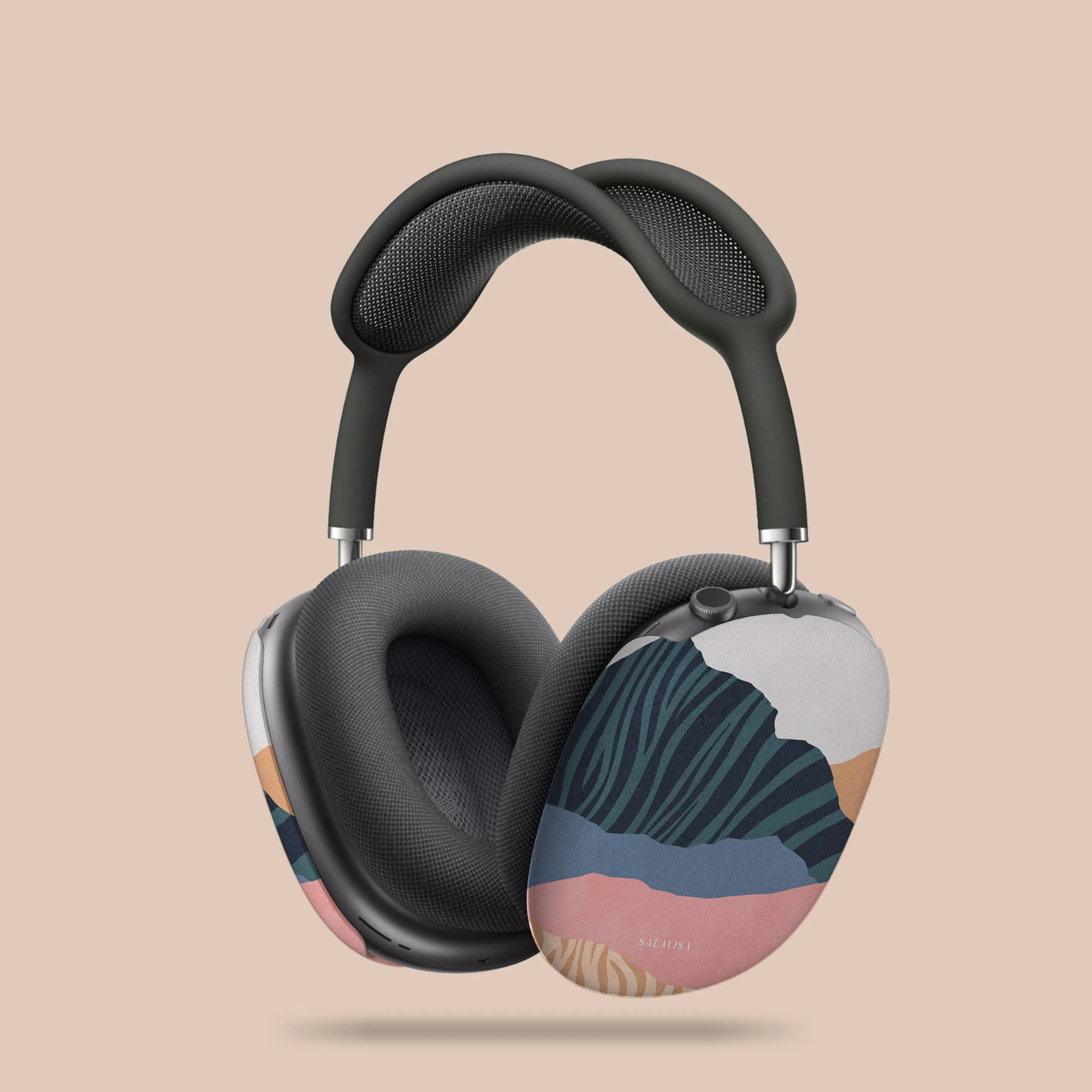 Minimal Daily Case Pale Tranquility AirPods Max Case