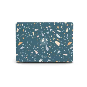 Vibrant Finish Hybrid Grip Terrazzo Vanity MacBook Case