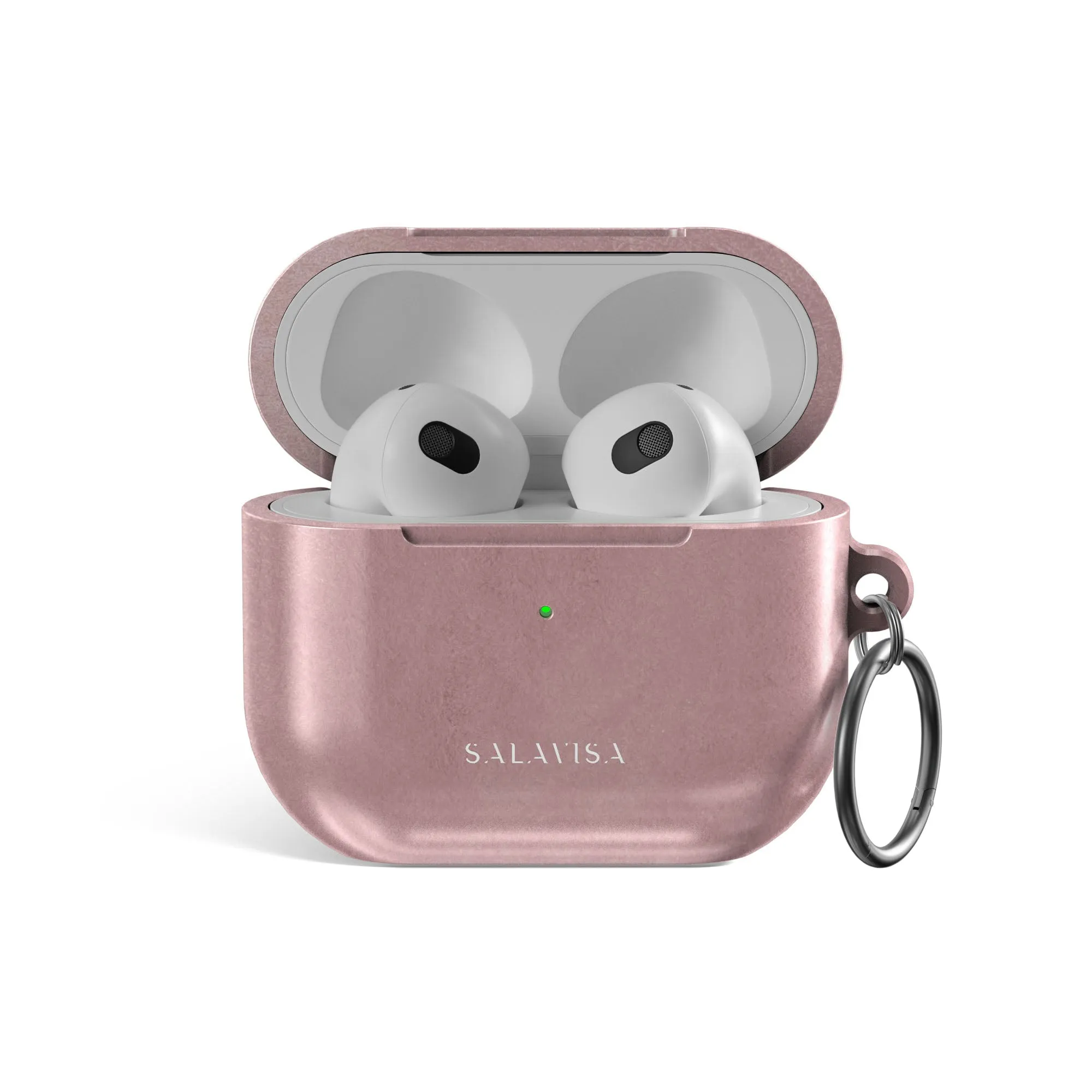 Shockproof Carry Pouch Rose Pink Watercolor AirPods Case
