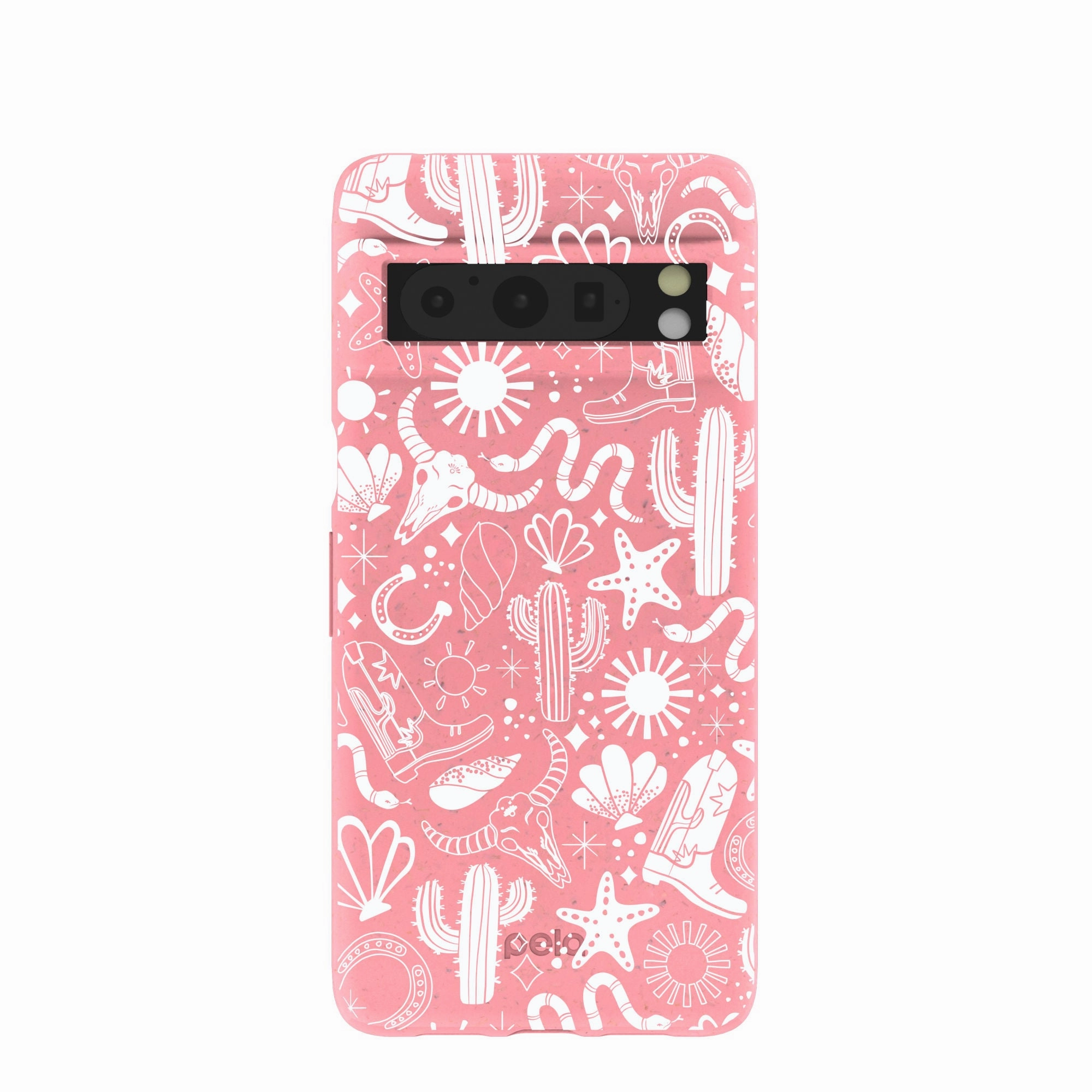 Luxury Grip hybrid design Bubblegum Pink Coastal Rodeo Google Pixel 8 Pro Case