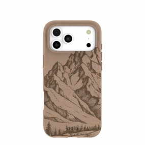 Lightweight Build Quality Polished Surface Chocolate Brown Silent Summit iPhone 17 Pro Max Case