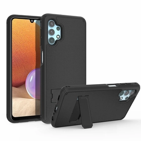 Soft Edge Samsung Galaxy S21 FE Dual-Layer Holster Case with Card Slot