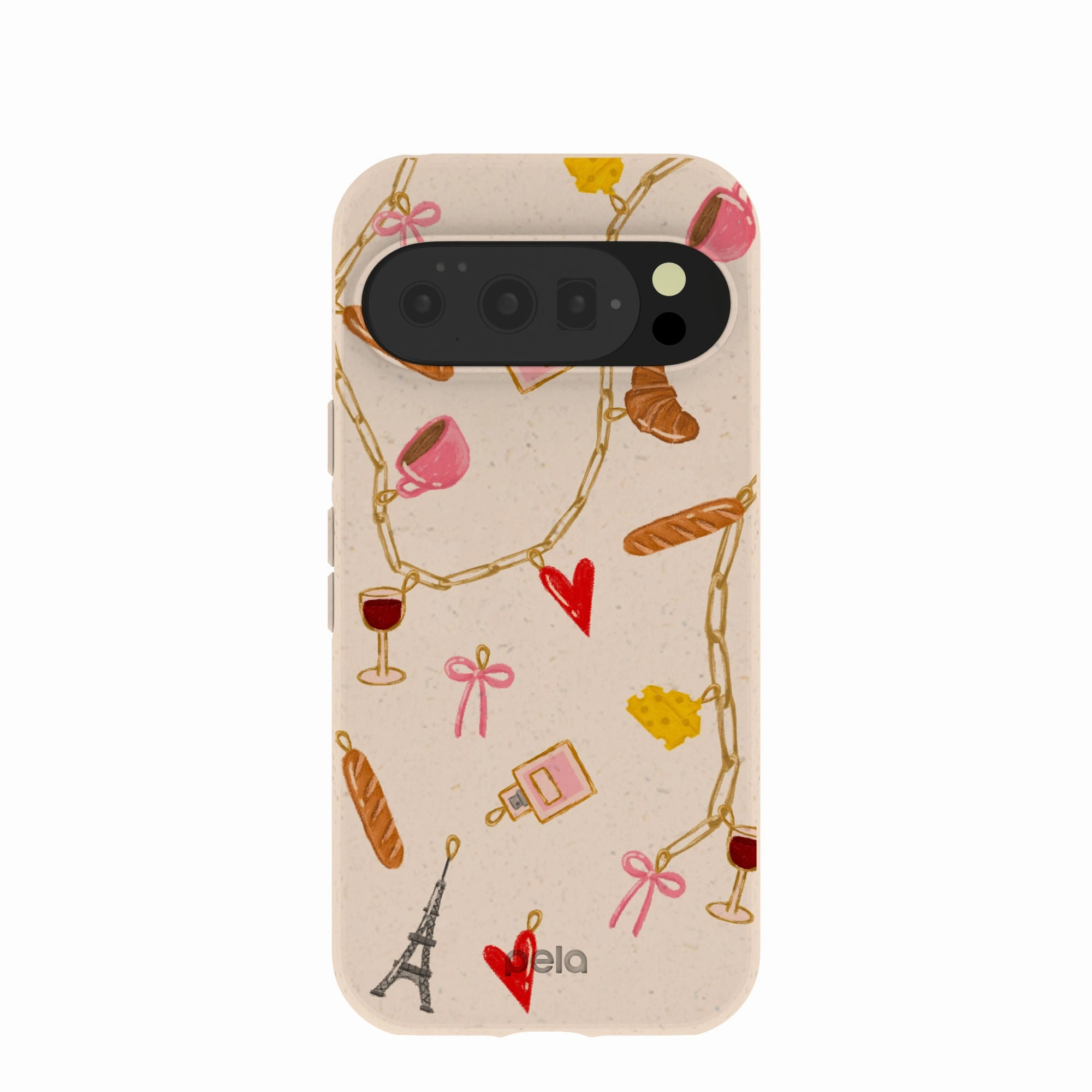 Seashell City of Love Google Pixel 10/10 Pro Case Office Accessory Printed Graphic