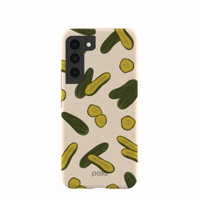 Sporty Design Flexible Grip Texture Seashell In a Pickle Samsung Galaxy S22 Case