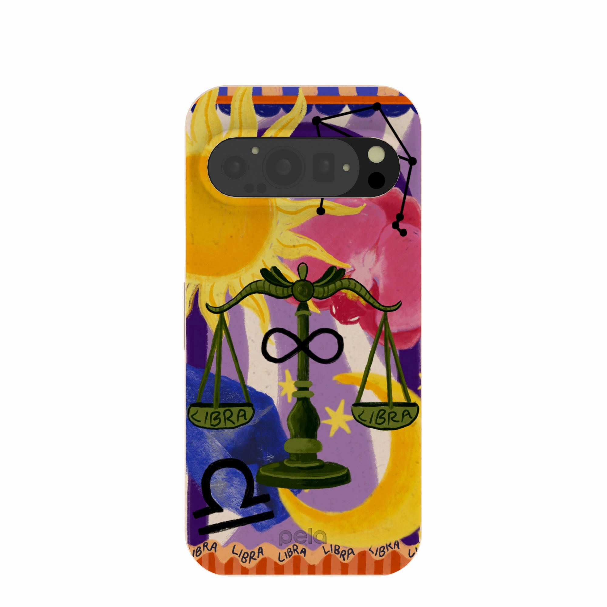 Soft Silicone Shock Proof Seashell Libra Scale Google Pixel 9/9 Pro Case