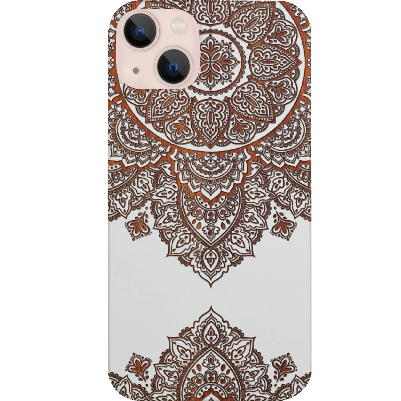 Floral Mandala 3 - Engraved Phone Case Heat resistant Tough Frame
