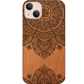 Flexible structure Floral Mandala 3 - Engraved Phone Case