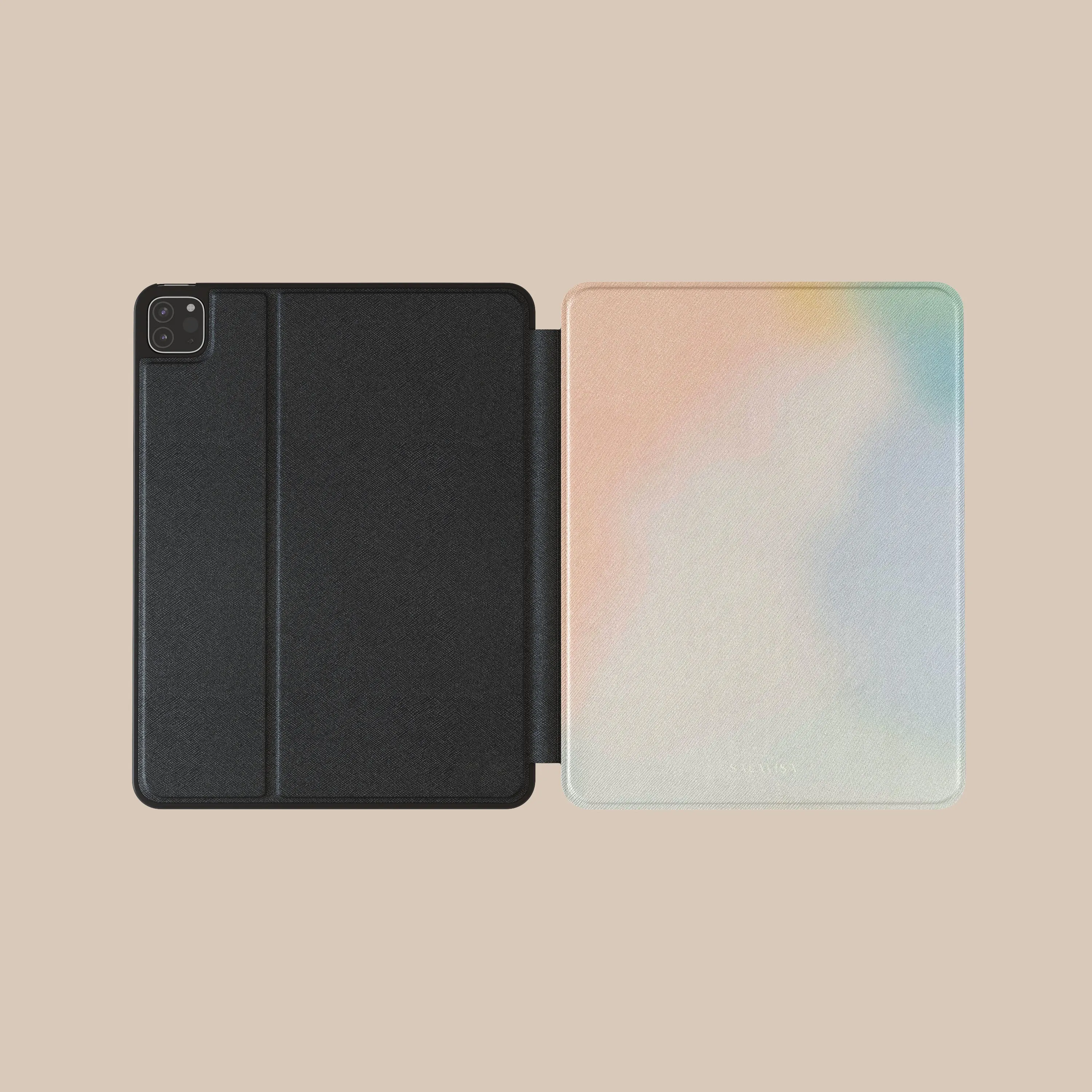 Dreamy Pastel iPad Case simple magnetic stand