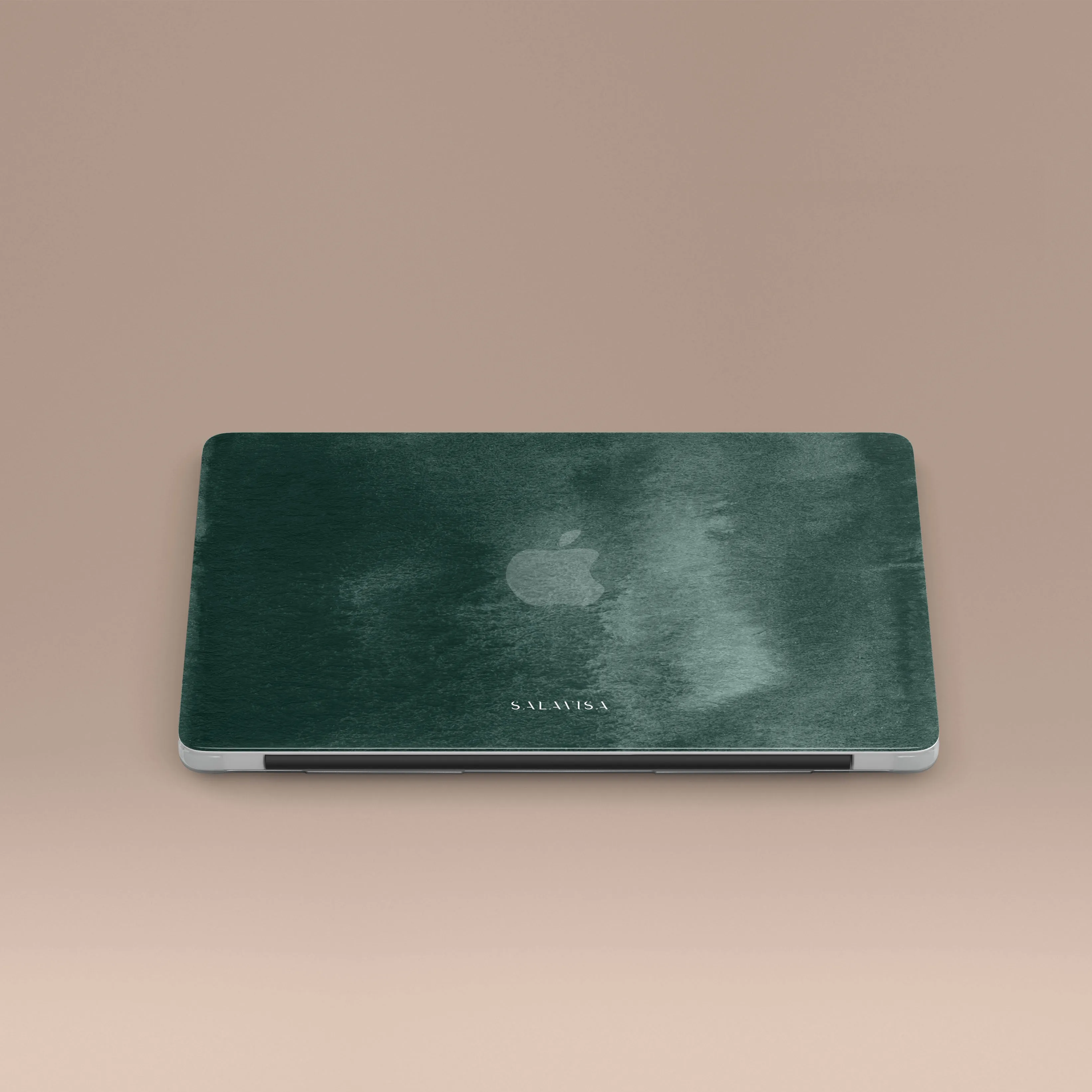 Modern Accessory Dust proof Forest Green Watercolor MacBook Case