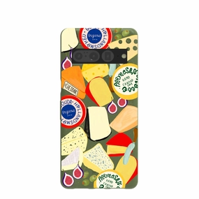 Modern Grip Design Textured Detail Forest Floor Cheese Spread Google Pixel 7 Pro Case