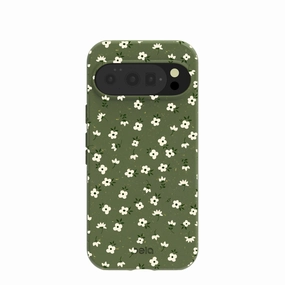 Forest Floor Ditzy Greens Google Pixel 10/10 Pro Case Comfort Build Shockproof Edge
