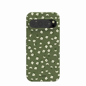 Forest Floor Ditzy Greens Google Pixel 9/9 Pro Case Light Edge Durable Build Texture